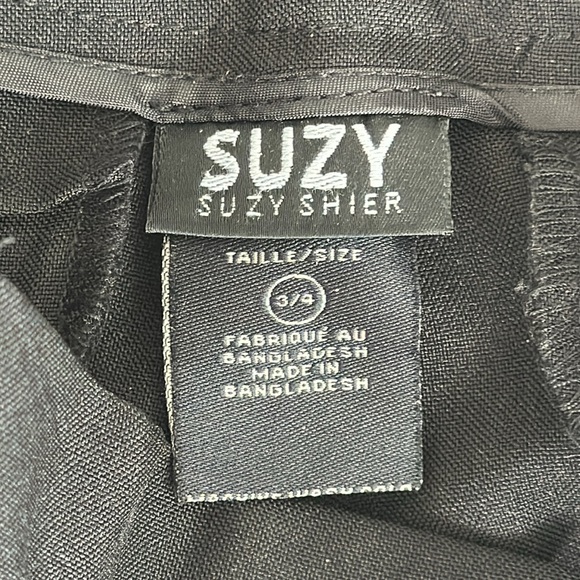 SUEY SHIER flare fabric pants - Picture 11 of 14